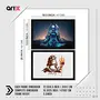 ArtX Paper Adiyogi Mahakaal Framed Wall Art Painting Multicolor 13 X 19 inches each Set Of 2, 2 image