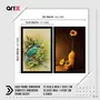 ArtX Paper Flower Vase Beautiful Floral and Bird Wall Art Painting Wall Decor For Living Room Framed Painting Multicolor 13 X 19 inches each Set Of 2, 2 image