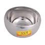 SHIV SHAKTI ARTS Stainless Steel Handi Bowl with Spoon(3 Piece 300 Ml Each Silver), 4 image