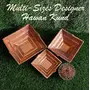 Shiv Shakti Arts Pure Copper Hawan Kund | Yagya Kund with Hawan Samagri & Navgrah Samidha (Lakdi) - Medium - 10.25" Inch for Home & Mandir Pooja, 6 image