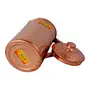 Shiv Shakti Arts Shinee Hammer Luxury Design Pure Copper Jug/Pitcher - (Capacity - 1 Liter), 4 image
