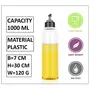 E-COSMOS Oil Dispenser 1 Litre Cooking Oil Dispenser Bottle Oil Container Kitchen Accessories Items Kitchen Tools (PACK-OF-1-1000ML), 4 image