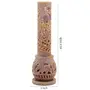 MARBLE INLAY ART AGRA - PACCHIKARI Marble Soapstone Bottle Shape Agarbatti Stand Incense Stick Burner for Puja and Home Decor(Elephant Design)(Round), 3 image