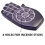 MARBLE INLAY ART AGRA - PACCHIKARI Decorative Marble Incense Sticks Holder for Home (Black), 2 image
