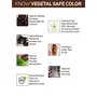 Vegetal Safe Hair Color - Dark Brown 50gm Certified Organic Chemical and Allergy Free Bio Natural Hair Color with No Ammonia Formula for Men and Women, 6 image