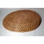 CANE & BAMBOO CRAFTS Handwoven Oval Cane Placemats | Living & Dining Room Kitchen Accessories | Table Placemats (6)