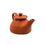 STONE WORK TERACOTTA Inside Ceramic Coated Artisan Handmade Tea/Coffee Kettle for Home USE (950 ml), 3 image