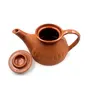 STONE WORK TERACOTTA Inside Ceramic Coated Artisan Handmade Tea/Coffee Kettle for Home USE (950 ml), 2 image