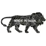 BRASS CRAFTS Brass Haldi Kumkum Set with Handle (L*B*H - 10CM*10CM*6CM) Haldi Kumkum Roli Chawal Katori Made in India, 5 image