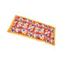 SHITALPATI GRASS MAT Foldable Sleeping Cushion mat with Premium Cotton Single (Multicolor 3ftX6ft), 2 image