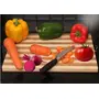 Dynore Wooden Chopping Board/Vegetable Cutting Board with Hanging Ring for Kitchen - Set of 2, 3 image