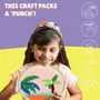 Kalakaram Punch Needle Kit | Starters Punch Needle DIY Embroidery Kit with Printed Designs and All Tools | Beginner Friendly DIY Art and Craft Kit for Kids | Birthday Gift for Girls, 5 image