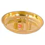 Shiv Shakti ArtsÂ® Pure Brass Agarbatti Stand / Agardaan with Ash Catcher Plate for Pooja and Spritual Purpose (1 PieceMediumGold), 3 image