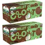 Tummy Friendly Foods Millet Cookies - Coconut - Pack of 2 - 75g each. Healthy Ragi Biscuits, snacks for Baby, Kids & Adults