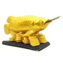 Plusvalue Feng Shui Golden Arowana Fish Strong Wealth Symbol & Protects from Mishaps Troubles, 7 image