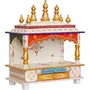 Wood Home Temple (15 X 8 X 18 Inch)(Multicolour), 4 image
