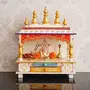 Wood Home Temple (15 X 8 X 18 Inch)(Multicolour), 5 image