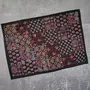 Indian Tijori Black & Brown Cotton Patchwork Table Mat , 4 image