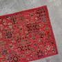 Indian Tijori Red Cotton Patchwork Table Mat , 4 image