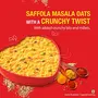 Saffola Masala Oats Karara Crunch Tasty Evening Snack Classic Masala with Crunchy Bits and Millets 500g, 4 image
