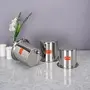 Sumeet Stainless Steel Ganj / Milk Boiler / Milk Pot /Long Tapeli Set of 3 Pieces (400ml, 550ml, 750ml), Silver, 5 image