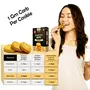 NutroActive Almond Keto Chewy Cookies (Net Carb 16%) Zero Sugar Gluten Free - 200gm, 2 image