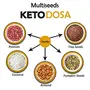 Keto Dosa Mix Gluten Free 2 gm Net Carb Per Dosa- 350 g (Pack of 3), 5 image
