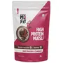 MuscleBlaze Fit High Protein Muesli - Dark Chocolate & Cranberry -400 gm, 2 image