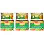 VAADI HERBALS Value Pack of 3 Fresh Fruit Massage Cream with Apple Papaya & Kokum Butter