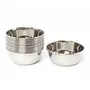 Embassy Vinod Vati/Curry Bowl Size 3 150 ml 10 cms (Pack of 12 Stainless Steel)