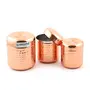 Coconut Stainless Steel Container Set 3-Pieces Silver