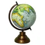 8" Multicolor Unique Antiique Look Geographic Educational Globe with Stand - Perfect for Home, Office & Classroom By Globes Hub