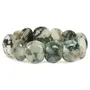 Stone Moss Agate Fancy Cabochon Bracelet for Creativity For Man, Woman, Boys & Girls- Color: Green (Pack of 1 Pc.)