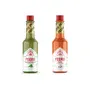 Sauce Combo (Mexican CULANTRO + Garlic) (2 Bottle) (60gm X 2= 120 gm)Original Indian Hot Sauce Bottle