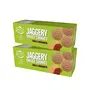 Pack of 2 - Organic Ragi & Amaranth Jaggery Cookies 150g X 2 | Healthy Ragi Biscuits