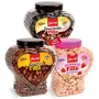 Percy Healthy Breakfast Combo (Chocolate Fills Strawberry Fills and  Vanilla Fills Cereals) 3 Jumbo Jars 1450 g