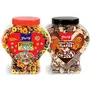 Percy Children Snacks Fruit Rings and  Vanilla Flakes Combo of 2 Jars [Multigrain  Breakfast Cereal] Jar 720 g