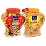 Percy Corn Flakes Original and Fruit Rings Combo of 2 Jars [Multigrain s High Fibre Cream Cereal] Jar 680 g