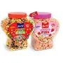 Percy Fruit Rings and Strawberry Fills Combo Pack of 2 Jars [Multigrain s High Fibre Cream Cereal] Jar 730 g