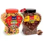 Percy Fruit Rings and Chocolate Fills Combo of 2 Jars [ Fill and Frooty  Breakfast Cereal] Jar 860 g