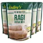 Ragi Dosa Mix Finger Millet Dosa Instant Mix (500g x 4) 10-Minute Crispy Tasty & Healthy Nachni Chilla Mix Mandua Chilla Kelvaragu Dosai Kezhvaragu Dosai