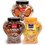 Percy Wholegrain Breakfast Combo (Honey Cornflakes  Vanilla Flakes &  Flake Cereal) 3 Jumbo Jars 1.22kg Jar 1220 g