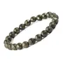 Reiki Crystal Products Natural Pyrite Bracelet Crystal Stone 8mm Faceted Bracelet for Reiki Healing and Crystal Healing Stones