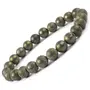 Reiki Crystal Products Natural Pyrite Bracelet Crystal Stone 8mm Round Bead Bracelet for Reiki Healing and Crystal Healing Stones