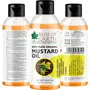Bliss of Earth Organic Mustard Oil For Hair Growth & Baby Massage (100ML)