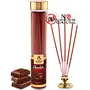 Chocolate Incense Sticks Agarbatti ( 100% Natural) Pure Chocolate stick for Home Fragrance Fruity Room Freshener Aromatherapy Butter scotch Deoderant Positive Energy (Bottle 100 gm)