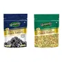 Happilo Premium Afghani Seedless Black Raisins 250g (Pack of 2) & Happilo Premium Seedless Green Raisins 250g