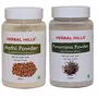 Herbal Hills Methi Seed Powder and Punarnava Powder - 100 gms each for liver kidney care sugar control and joint care