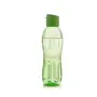 Signoraware Plastic Flip top-Aqua Fresh Plastic Water Bottle 500 ml/ 6 cm Set of 1 Green