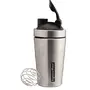 Signoraware Charger Shaker Steel Set of 1 500 ml Silver